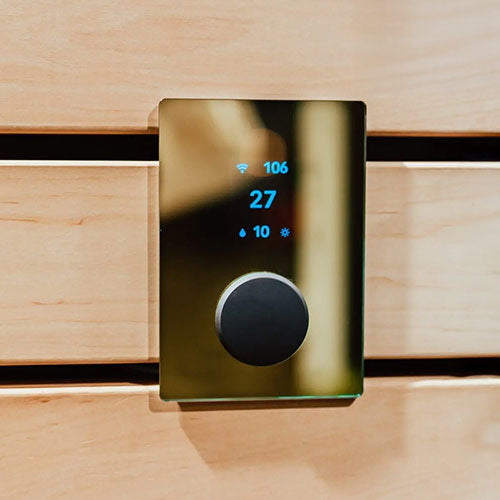 HUUM UKU Gold Sauna Heater Control with WiFi, Digital On/Off, Time,Temp, Gold