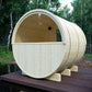 Vassa Finnish Barrel Sauna with WiFi Heater