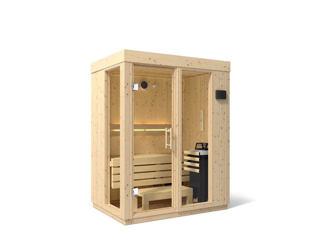 KOHLER C1™ INDOOR SAUNA, SMALL, FULL FLOOR - SEATS UP TO 2 PEOPLE