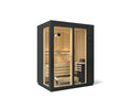 KOHLER C1™ INDOOR SAUNA, SMALL, NO FLOOR - GRAPHITE GREY SEATS UP TO 2 PEOPLE