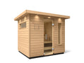 KOHLER C2™ OUTDOOR SAUNA, MEDIUM - DOUGLAS FIR EXTERIOR/SPRUCE INTERIOR-SEATS UP TO 5
