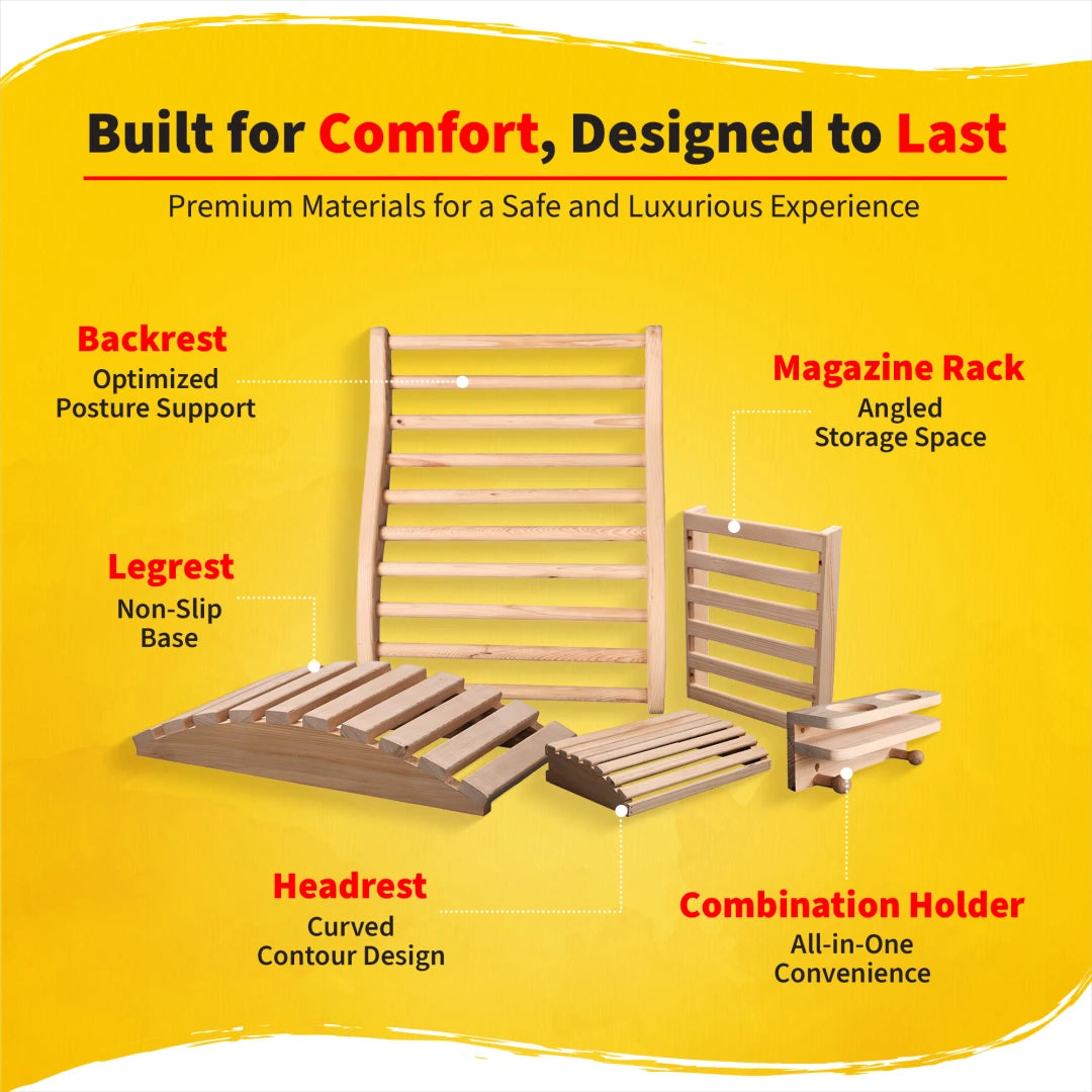 Deluxe Sauna Accessory Kit