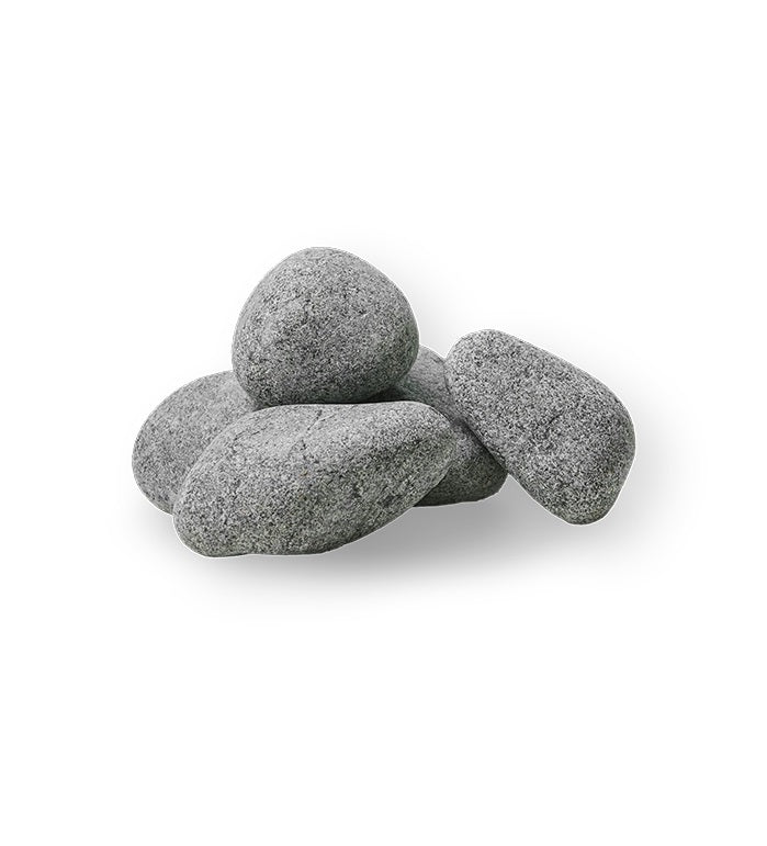 HUUM Stones 1"-2" (3-5cm)  Sauna Heater Stones - NOT SOLD WITHOUT SAUNA HEATER.