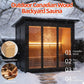 Custom 6-Person Luxury Spruce Outdoor Steam Sauna With Heater And Stones [Made-To-Order]