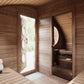 SaunaLife Model G11B Garden Series Outdoor Home Sauna Suite Kit, DIY, Paint Included, Up to 8 Persons
