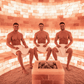Himalayan Salt Sauna 4' x  4' Surface Area - 16 Sq feet