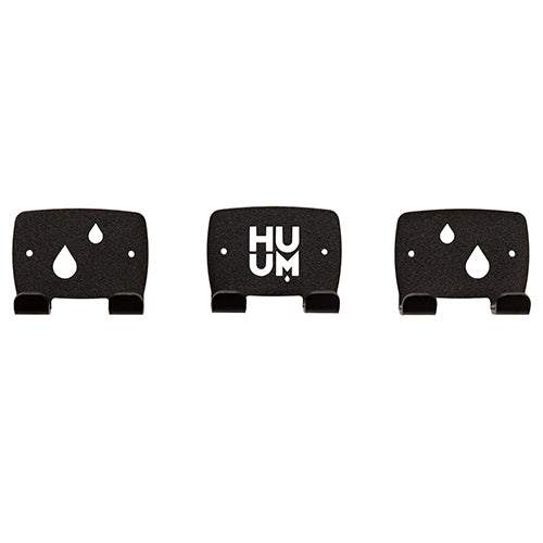 OVO Sauna Design Towel Hook Set, Black