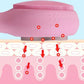 ZAQ UV Sonic Micro-current LED Red/Blue Silicone Thermo Cleansing Brush with Gift Box