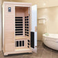 Thermora Ivara Luxury 2-Person Hemlock Wood FAR Infrared Sauna Room