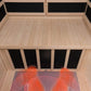 Thermora Ivara Luxury 2-Person Hemlock Wood FAR Infrared Sauna Room