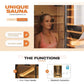 Thermora Valen Luxury 2-Person Low EMF FAR Infrared Heat Wood Home Personal Spa Sauna