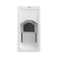 CSC 1000 Premium Cold Plunge Spa Tub With Built-In Ozone And Multi-Coloured Exterior Lighting