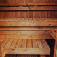 Premium 3-Person Outdoor Scandinavian ThermoWood Cube Sauna Kit With LED Lighting