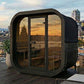 SaunaLife Model CL7GB Cube Luxury Series Outdoor Home Sauna Kit, DIY, Paint Included, Up to 6 Persons