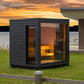 SaunaLife Model G6 Garden Series Outdoor Home Fully Assembled Sauna, Up to 5 Persons