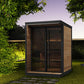 SaunaLife GL4 Outdoor Sauna Kit Garden Luxury-Series Outdoor DIY Sauna Kit, Thermo-Spruce, up to 4 Persons