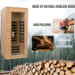 Thermora Premium 1-Person Indoor Low EMF FAR Infrared Heat Hemlock Wood Personal Home Spa Sauna