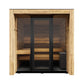 ThermaSol Fortis Fully-Assembled 4-Person Outdoor Sauna Cabin
