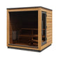 ThermaSol Nordic Dawn 4-Person Fully-Assembled Outdoor Sauna Cabin