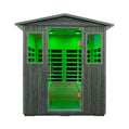 Thermora Eterna 4-Person Full-Spectrum Low EMF Carbonized Composite Infrared Sauna Room