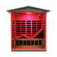 Thermora Nivea 3-Person Full-Spectrum Low EMF Carbonized Composite Infrared Sauna Room With Bluetooth Speakers (SAK85120)