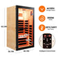 Thermora Single-Person Chilean Pine Infrared Sauna Cabin