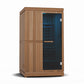 Finnmark FD-4 Trinity Infra-2-Person Home Sauna with Infrared & Traditional Heater 48"W x 48"D x 83"H