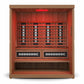 FD-5 Trinity XL Infra-Steam Sauna 4-Person with a traditional Sauna Heater, 75"W x 64"D x 83"H